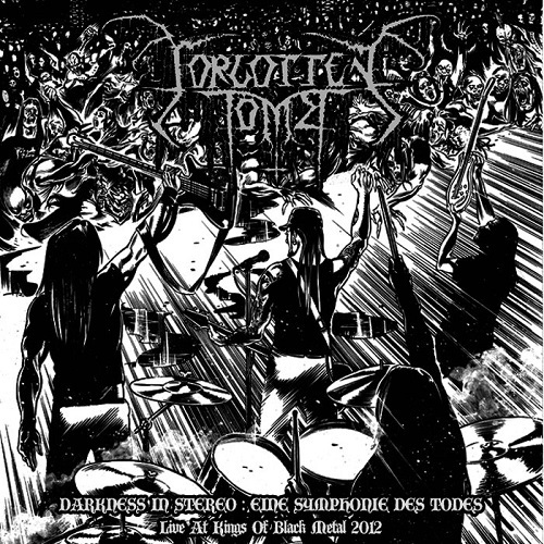 Forgotten Tomb – Darkness in Stereo: Eine Symphonie des Todes – Live in Germany