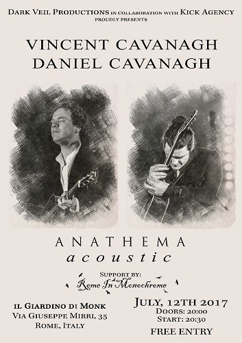 VINCENT CAVANAGH & DANIEL CAVANAGH – Anathema Acoustic