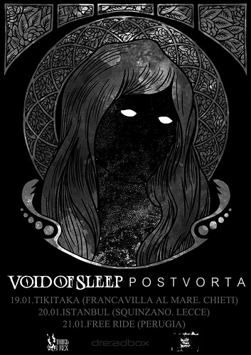 POSTVORTA in tour con Void Of Sleep questo mese