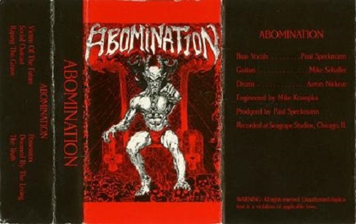 Abomination – Demo 1988