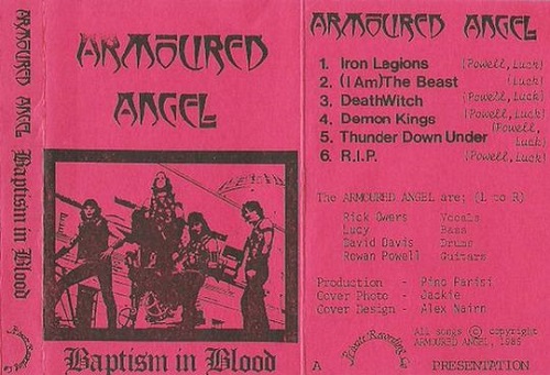 Armoured Angel – Baptism in Blood