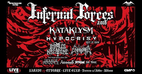 Infernal Forces Festival – Live Music Club 27/10/8