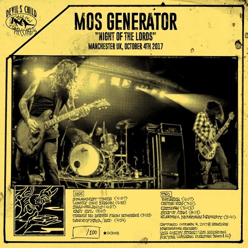 Mos Generator – Night Of The Lords